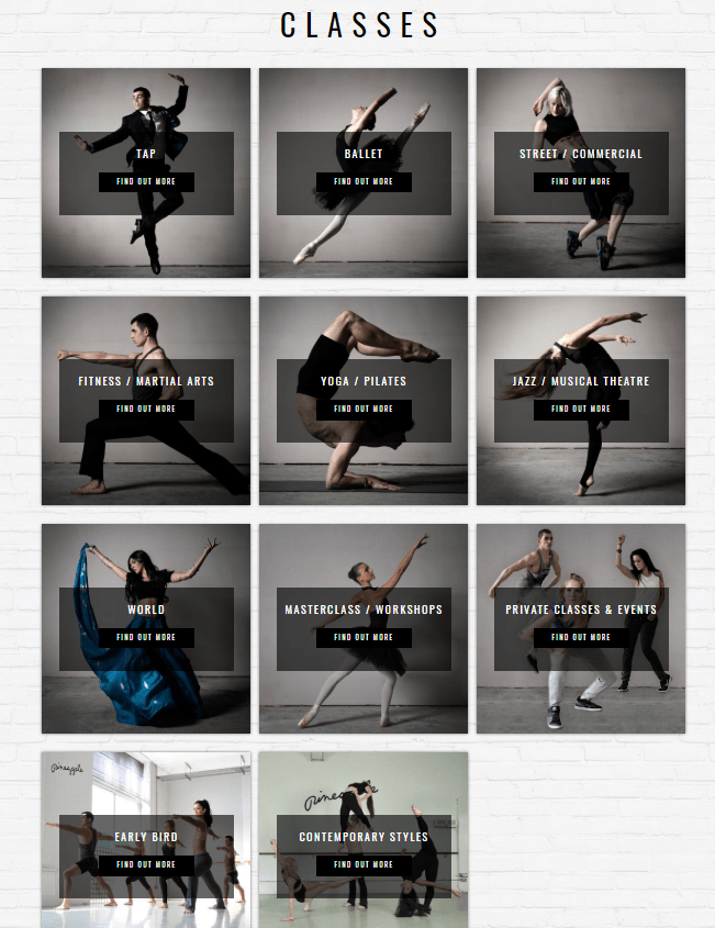 Pineapple Studios Classes